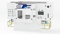 Jomar's 85-S Gen II injection blow molding machine features numerous upgrades. Jomar's 85-S Gen II injection blow molding machine features numerous upgrades.