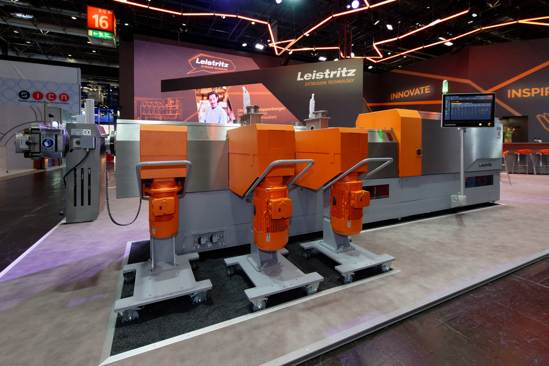 Leistritz says the ZSE 60 is one of the world&rsquo;s most powerful co-rotating twin-screw extruders.