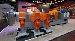 Leistritz says the ZSE 60 is one of the world’s most powerful co-rotating twin-screw extruders.
