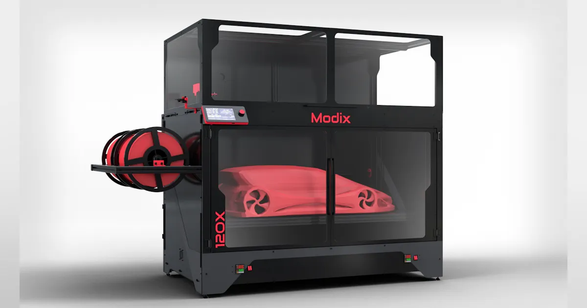 Modix's next-gen printers are faster | Plastics Machinery & Manufacturing