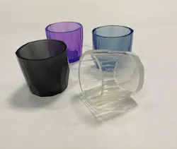 At the K Show, Momentive gave attendees souvenirs made from its LTC LSR – K 2022 low-temperature-cure LSR.