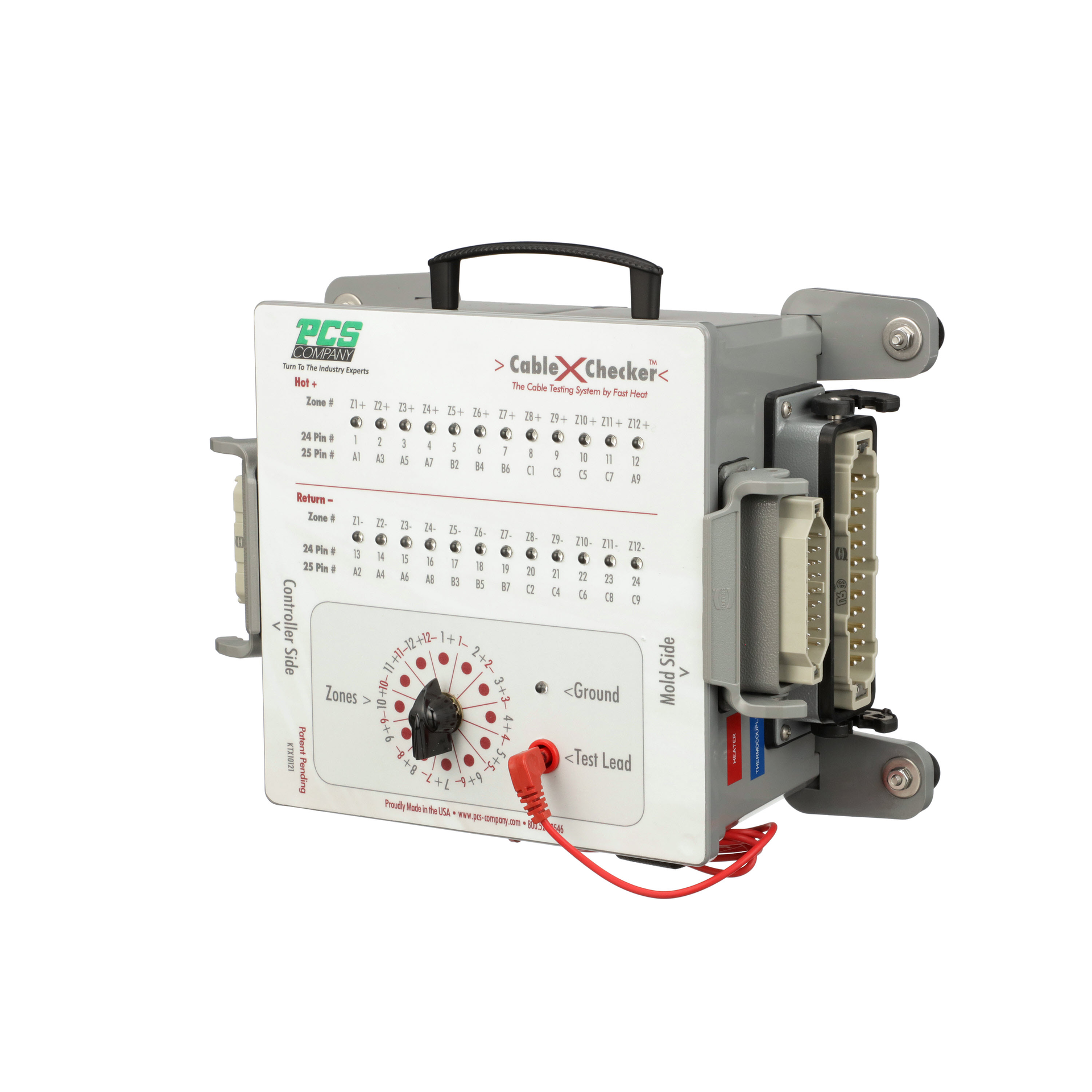 PCS' CableXChecker device automates the hot-runner inspection process.