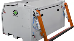 Rapid Granulator's GT line chops skeletal thermoforming waste.