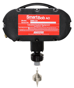 BinMaster's SmartBob AO operates with a push button. BinMaster's SmartBob AO operates with a push button.