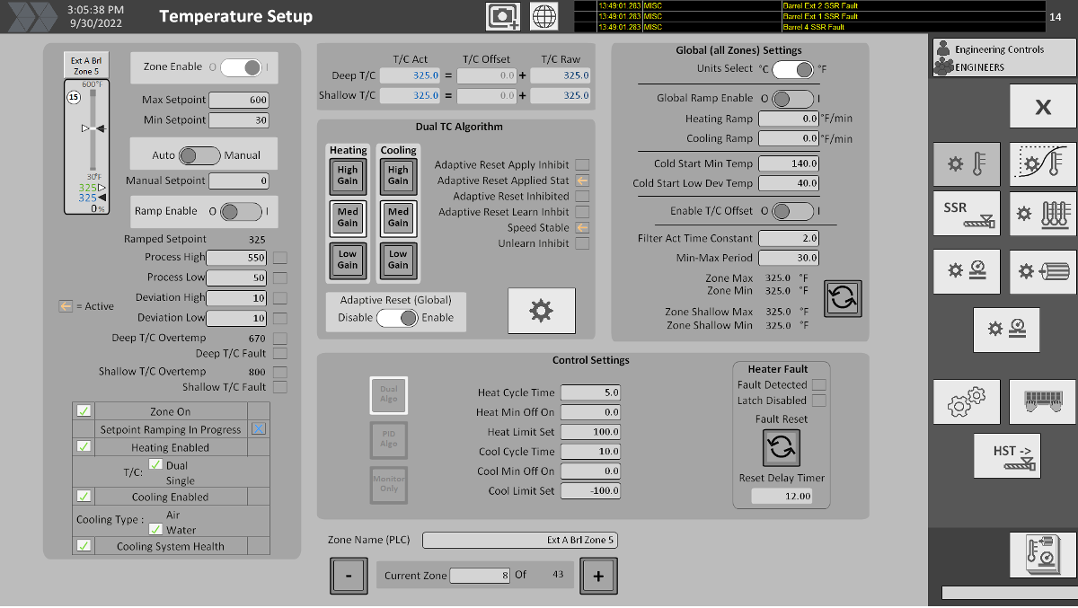 EPIC IV is the latest version of Davis-Standard's line of supervisory control technology.