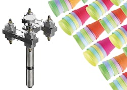 Hasco has updated its line of fittings for mold cooling with U.S.-measurement-standard versions. Hasco has updated its line of fittings for mold cooling with U.S.-measurement-standard versions.