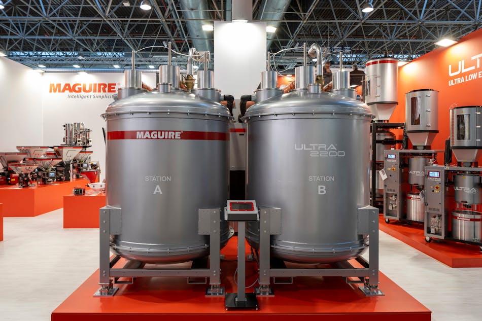 Maguire introduces 2chamber dryer Plastics Machinery & Manufacturing