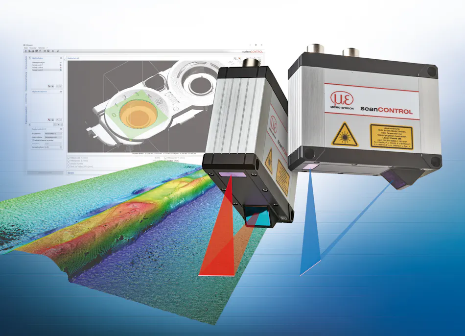 Scan Control Micro-Epsilon scanners boost resolution | Plastics Machinery ...