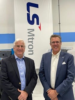 Paul Caprio, left, and Peter Gardner, right, have helped lead LS Mtron Injection Molding Machine USA as it has worked to increase its market share in North America. The company announced in August that Caprio, president of sales, will take over some of the duties of company President Gardner, who will be retiring. Paul Caprio, left, and Peter Gardner, right, have helped lead LS Mtron Injection Molding Machine USA as it has worked to increase its market share in North America. The company announced in August that Caprio, president of sales, will take over some of the duties of company President Gardner, who will be retiring.