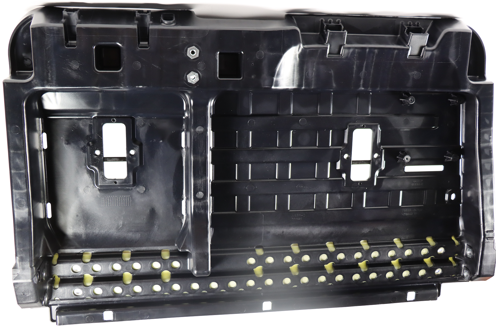 The 2022 Toyota Tundra pickup truck incorporates a new composite seatback design developed in cooperation with chemical company BASF, L&L Products Inc. and parts supplier Flex-N-Gate.