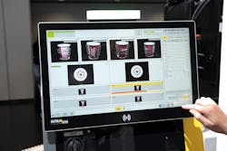 Intravis has recently upgraded IMLWatcher, which inspects products with in-mold labels. Intravis has recently upgraded IMLWatcher, which inspects products with in-mold labels.