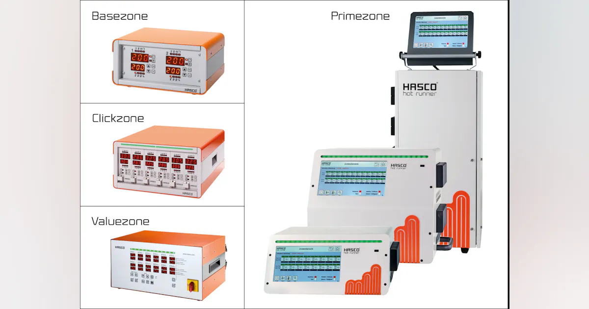 Hasco Device Hasco adds temperature-control units | Plastics Machinery Manufacturing