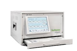 Piovan's Vulkano is a portable monitor for process air quality. Piovan's Vulkano is a portable monitor for process air quality.