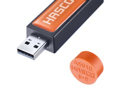 Hasco's A5910 mold tags offer forgery-proof contact tracing of parts made using the tagged components. Hasco's A5910 mold tags offer forgery-proof contact tracing of parts made using the tagged components.