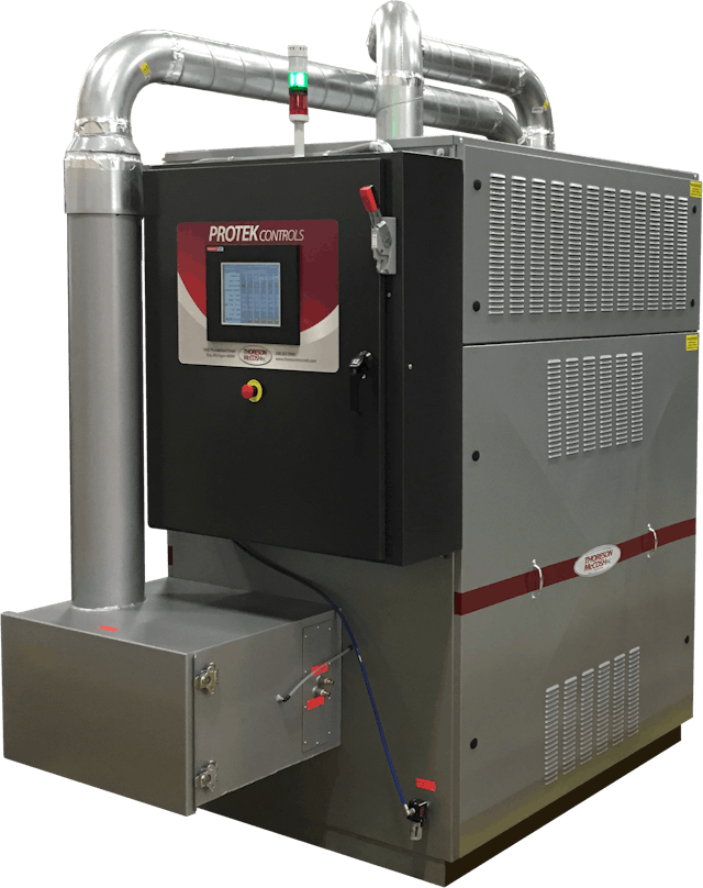 Dryer feature saves energy Plastics Machinery & Manufacturing