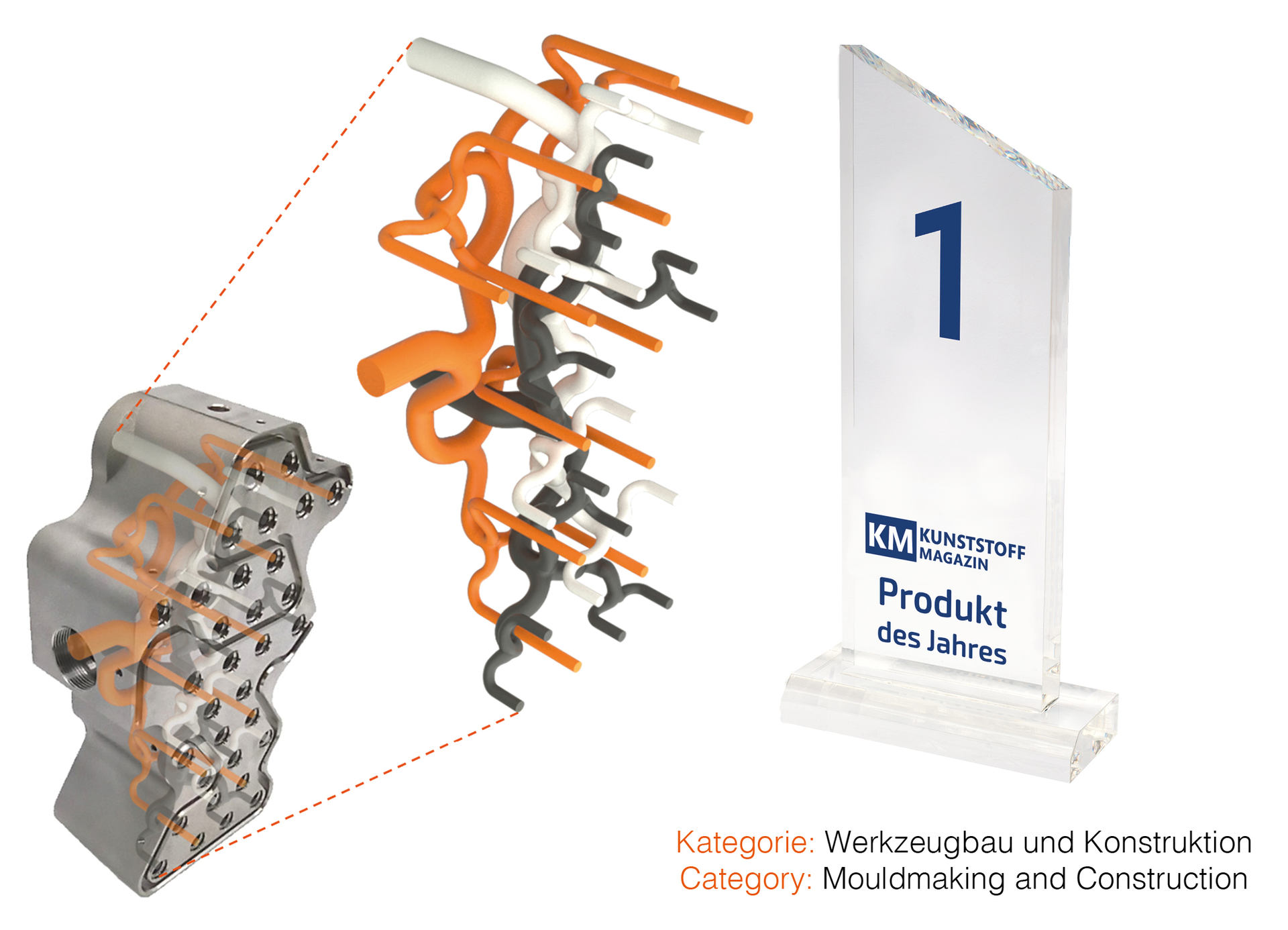 Hasco's Steamrunner was awarded first place in a contest run by German journal Kunststoff Magazin in the &ldquo;Moldmaking and Design&rdquo; category.