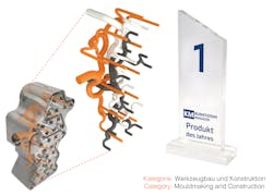 Hasco's Steamrunner was awarded first place in a contest run by German journal Kunststoff Magazin in the “Moldmaking and Design” category. Hasco's Steamrunner was awarded first place in a contest run by German journal Kunststoff Magazin in the “Moldmaking and Design” category.