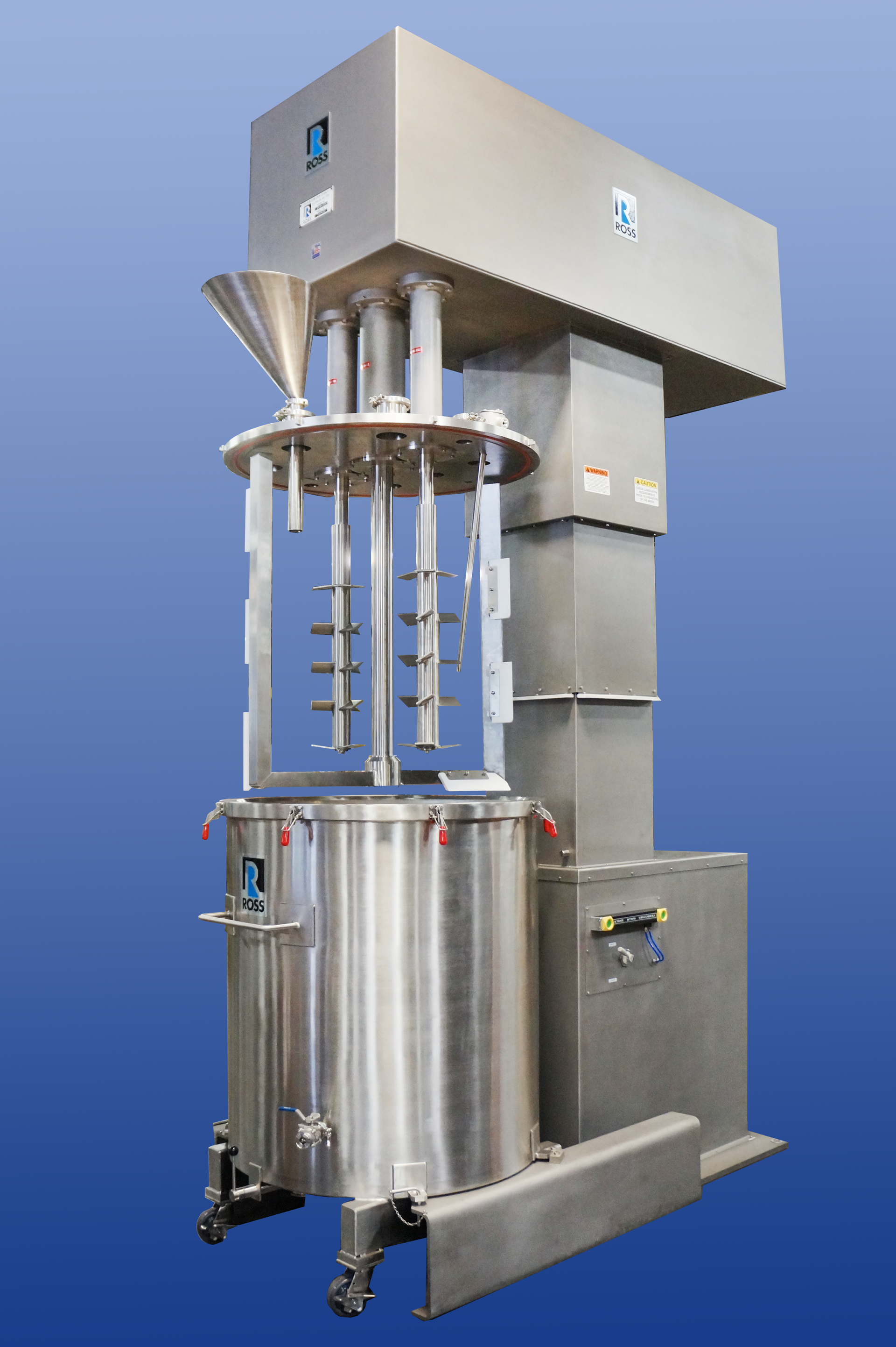 The CDA-200 mixer from Ross is customized for shear-sensitive applications with low to medium viscosity.