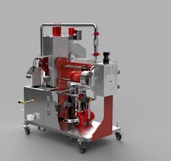 Available through ADG Solutions, Baracco's underwater pelletizing systems have capacities ranging from 220 pounds per hour to 13,227 pounds per hour. Available through ADG Solutions, Baracco's underwater pelletizing systems have capacities ranging from 220 pounds per hour to 13,227 pounds per hour.