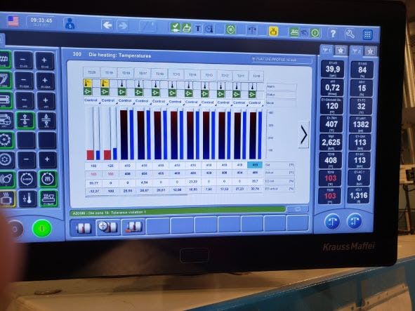 KraussMaffei&apos;s C6 controls -- configured by the company to meet the specific needs of individual users -- allow extrusion-line operators to monitor and control every aspect of the process from one position.