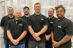 Engel so far has started four cohorts of apprentices -- most with a handful of participants, based on the company's projections of its future needs. Engel so far has started four cohorts of apprentices -- most with a handful of participants, based on the company's projections of its future needs.