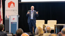 PLASTICS COO Glenn Anderson speaks at the annual Spring Meeting & Plastics Industry Fly-In in Washington.