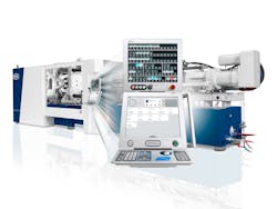 Netstal's injection molding machines have fast-enough cycles to handle thin-walled packaging applications. Netstal's injection molding machines have fast-enough cycles to handle thin-walled packaging applications.