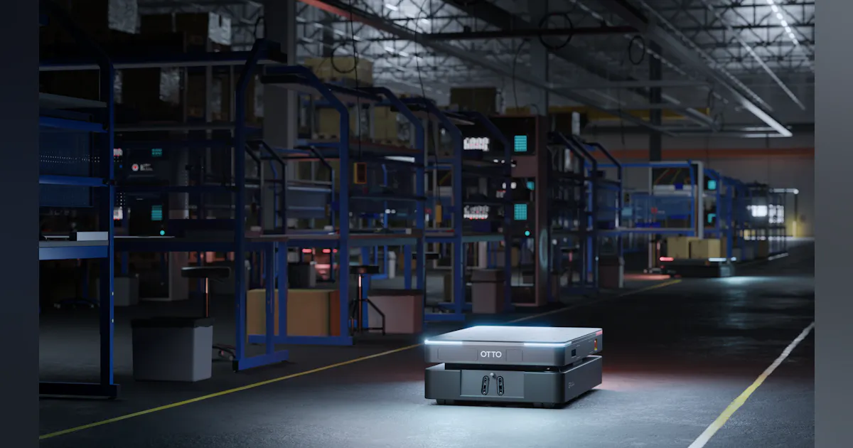 Otto 600 AMR is strong, agile | Plastics Machinery Manufacturing