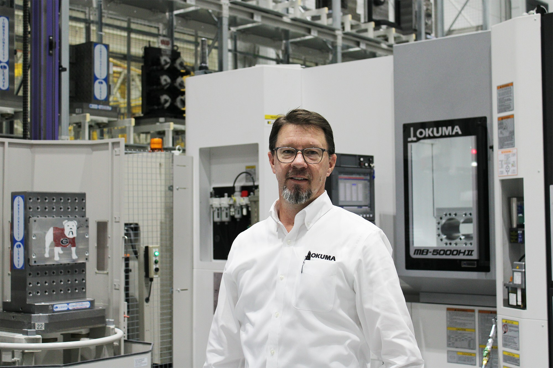 Wade Anderson is GM of Okuma's new automation division.