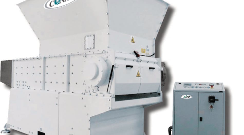 Conair&apos;s GP series is designed to serve as an entry-level line of shredders for small to moderate amounts of hard scrap.