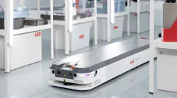 ABB's Visual SLAM technology helps AMRs navigate safely.
