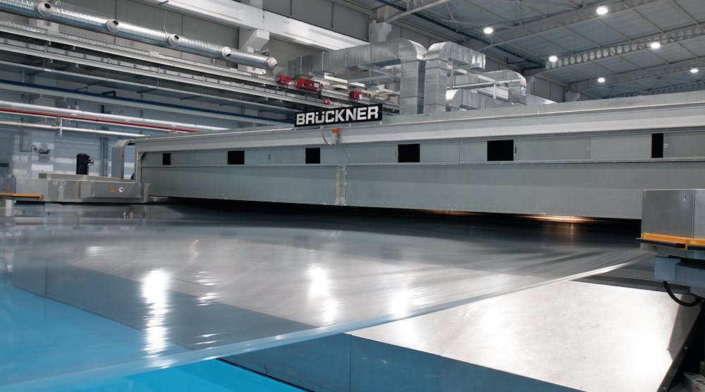 PLASTICS develops standards to ensure that machinery, such as this Bruckner cast film line, meets the highest levels of safety.