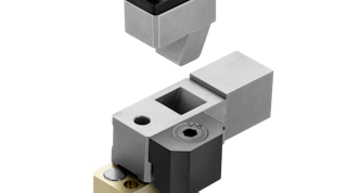 CUMSA&apos;s newest mold slides have a he new slides have a turcite sliding base with a magnetic hold. Each slide incorporates a retainer that keeps it in the correct position during the ejection process.