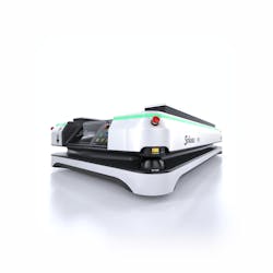 To simplify maintenance, the PF3 automated guided vehicle has a drawer with parts located along the side of the unit. To simplify maintenance, the PF3 automated guided vehicle has a drawer with parts located along the side of the unit.