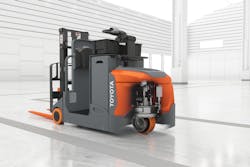 New Toyota unit combines three forklift types | Plastics Machinery ...