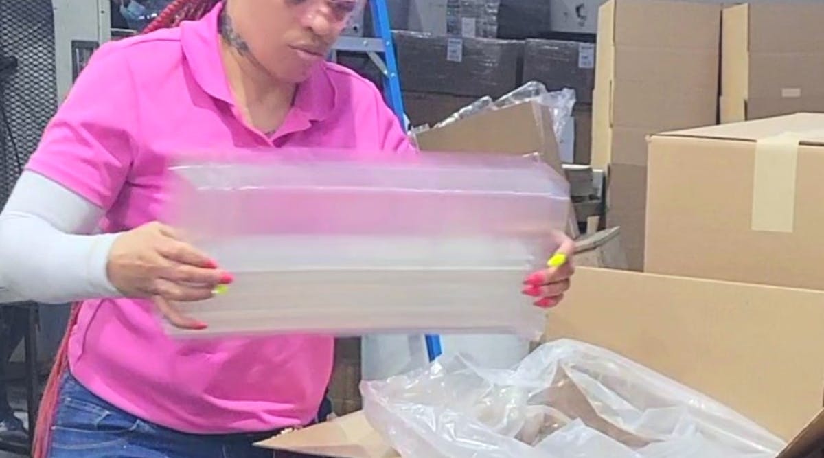 Originally a temporary picker/packer at Maryland Thermoform, Melva Douglas has thrived since the plant, now known as Mercury Plastics, embraced lean manufacturing concepts. She&apos;s now a shift supervisor.