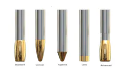 HCL CAMWorks' Barrel Tool Interface allows it to support standard, conical tangent, tapered, lens and advanced user-defined barrel tools.