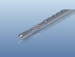 KraussMaffei's HPS-Physical Foaming universal screw is designed to work with the MuCell process. KraussMaffei's HPS-Physical Foaming universal screw is designed to work with the MuCell process.