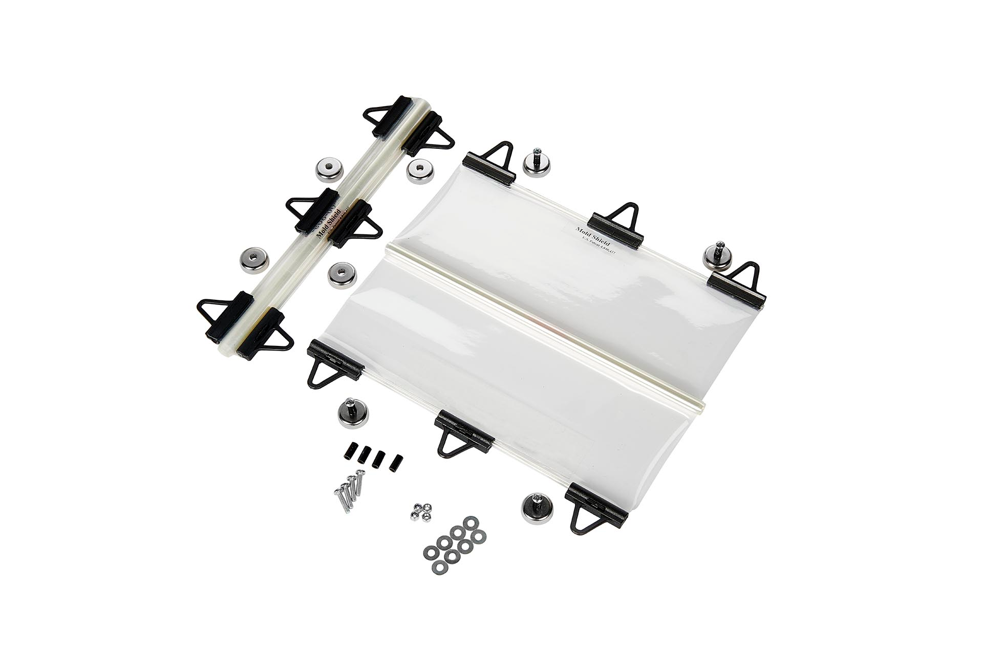 Moldshield from PCS keeps parts contained within the drop zone.