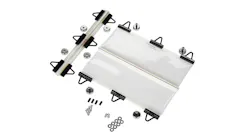 Moldshield from PCS keeps parts contained within the drop zone.