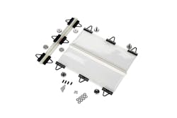 Moldshield from PCS keeps parts contained within the drop zone. Moldshield from PCS keeps parts contained within the drop zone.