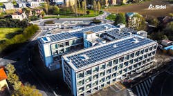 Sidel installed 5,000 solar panels on its facility in Parma, Italy, which is expected to generate 40 of the plant&apos;s electricity needs by early 2024 while cutting its CO2 emissions by 871 metric tons annually.