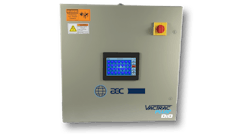 AEC's VacTrac Plus materials-conveying control system can be customized to run up to 24 pumps, 100 stations and 50 purge valves. AEC's VacTrac Plus materials-conveying control system can be customized to run up to 24 pumps, 100 stations and 50 purge valves.