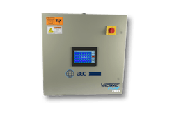 AEC's VacTrac Plus materials-conveying control system can be customized to run up to 24 pumps, 100 stations and 50 purge valves. AEC's VacTrac Plus materials-conveying control system can be customized to run up to 24 pumps, 100 stations and 50 purge valves.