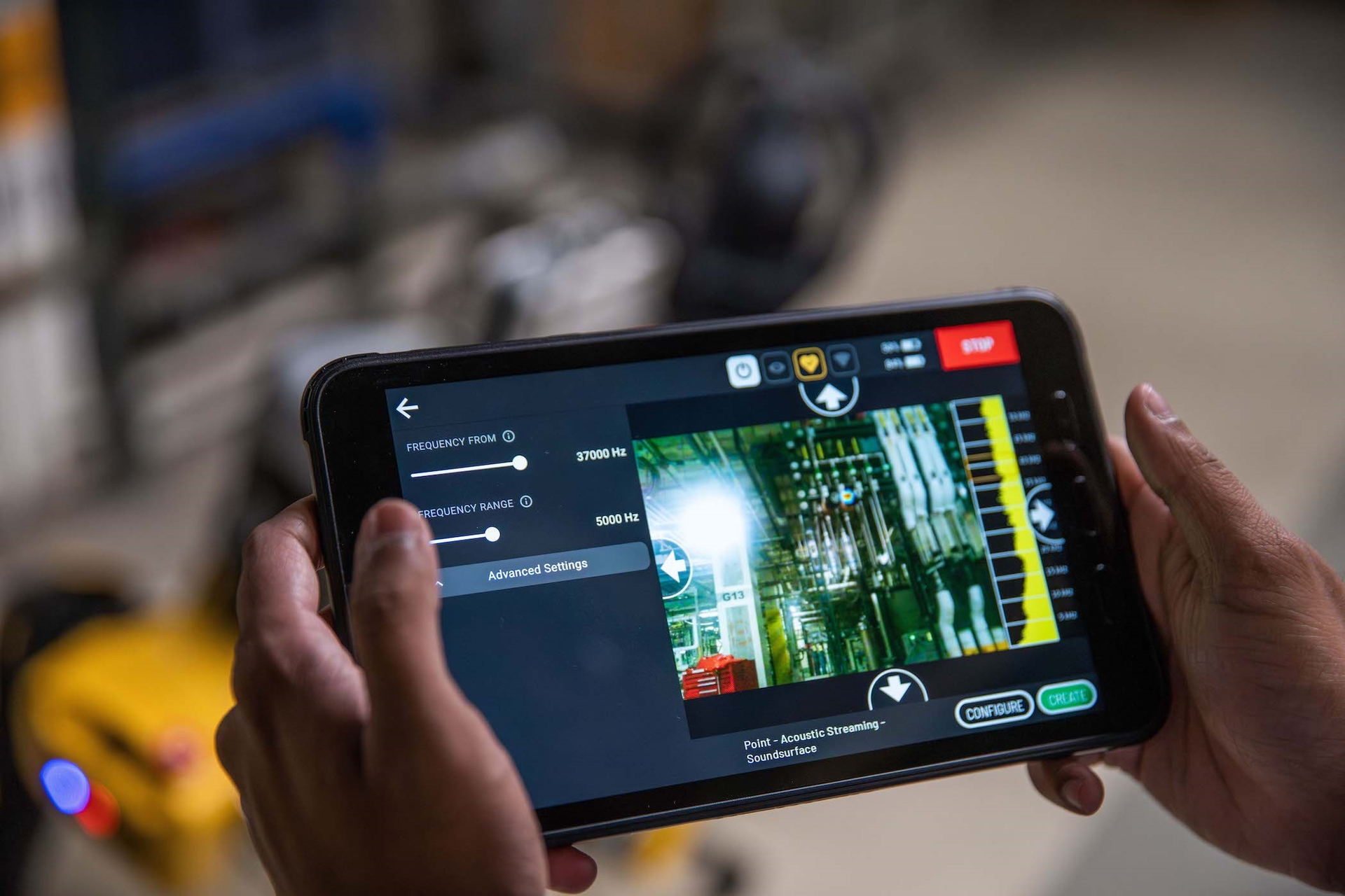 Fluke's SV600 can pinpoint leaks and wear.