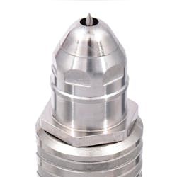 Mold-Masters' Sprint Apex gate seals for its Sprint product line of hot-runner systems are designed to minimize the production of flow lines in bottle caps, making them stronger and posing a lightweighting opportunity for some manufacturers. Mold-Masters' Sprint Apex gate seals for its Sprint product line of hot-runner systems are designed to minimize the production of flow lines in bottle caps, making them stronger and posing a lightweighting opportunity for some manufacturers.