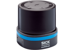 The 3D lidar sensors in Sick's Sick’s multiScan100 portfolio provide a full field of vision for autonomous guided vehicles and autonomous mobile robots. The 3D lidar sensors in Sick's Sick’s multiScan100 portfolio provide a full field of vision for autonomous guided vehicles and autonomous mobile robots.