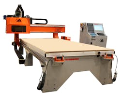 The Thermwood CLA machine can be used to create economical aluminum molds. The Thermwood CLA machine can be used to create economical aluminum molds.