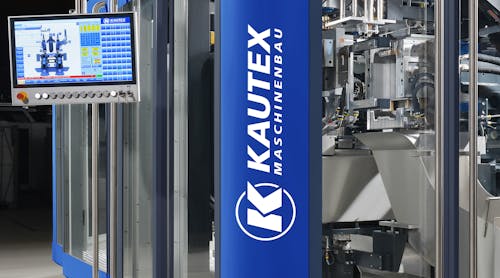 A Kautex Skyreef blow molding machine
