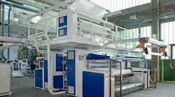 Colines' new Polyblown 5-Layer POD line can process post-consumer recycled (PCR) resins into five-layer films.